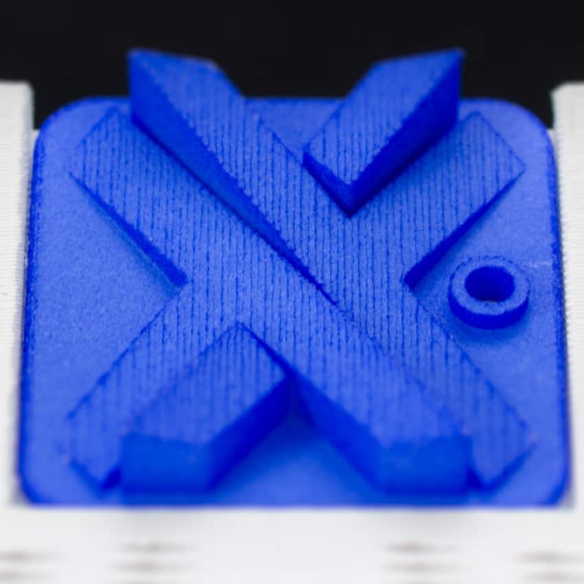 Dyed Blue Nylon SLS 3D Printing